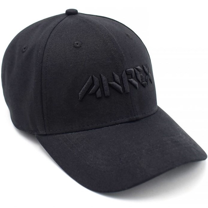Ahrex Bold Script Cap – Black on Black czapka z daszkiem