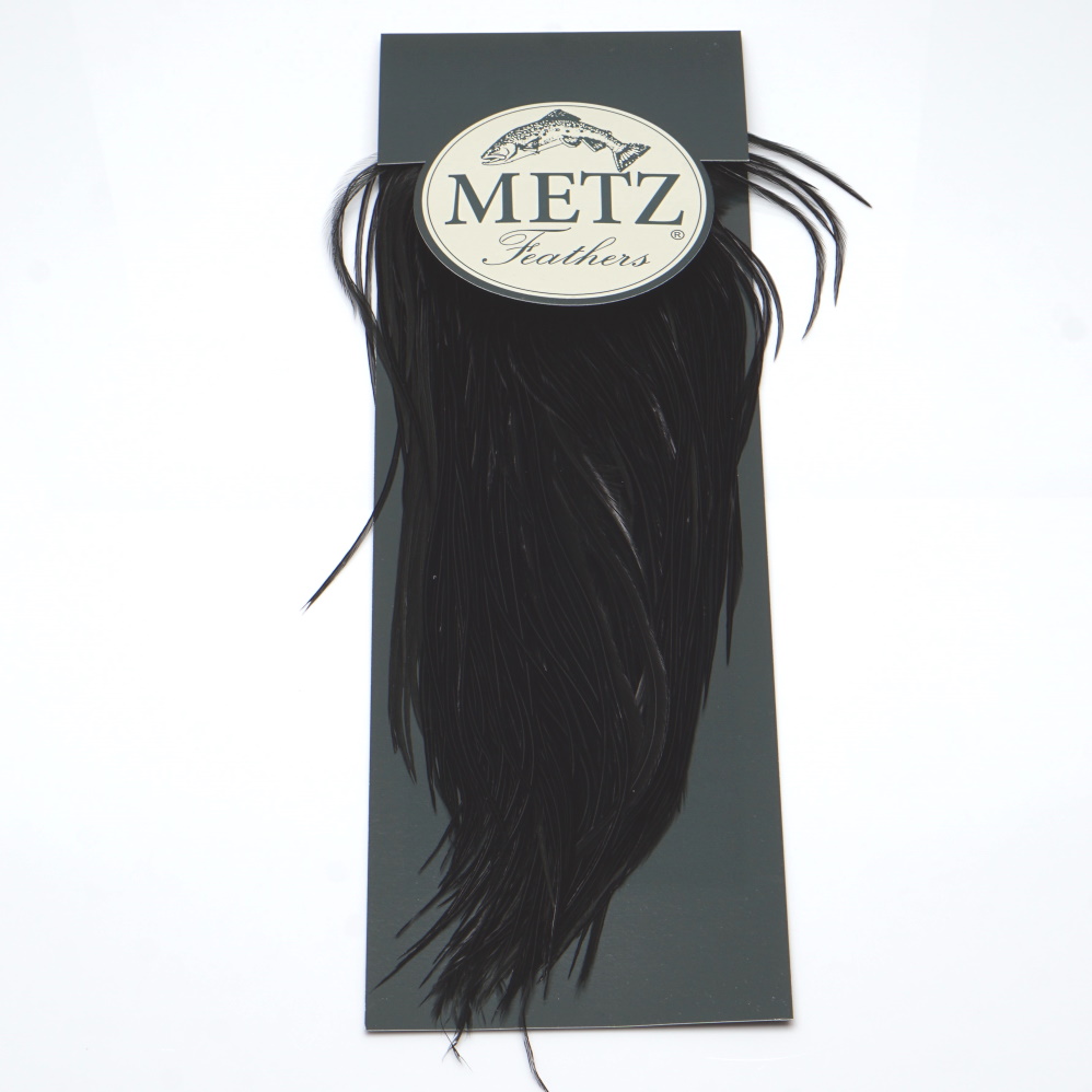 Kapka siodłowa Metz #2 Microbarb Saddle Dyed Black