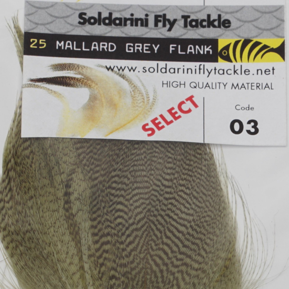 Mallard Flank Soldarini pióra piersiowe kaczki krzyżówki