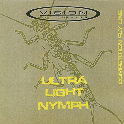 Linka muchowa do krótkiej nimfy Vision Ultra Light Nymph AFTM #2-5 sznur do metody nimfowej VULN
